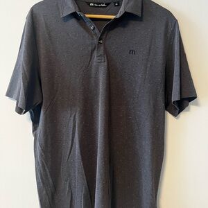 Travis Mathew Men's Gray Polo Shirt